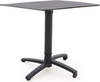 Bellagio la vita attrattiva Bellagio Canzo klaptafel 80x80x73/109cm verstelbaar