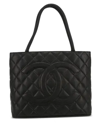 Chanel Borsa tote Medallion 2002 - Nero
