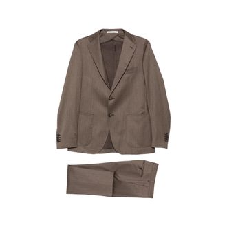 Tagliatore Single-breasted Notched-lapel Suit