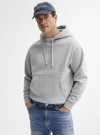 Le 31 Mens Fleece-lined raglan hoodie