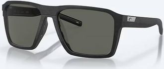 Costa Unisex Antille Polarized Sunglasses In Net Black Gray