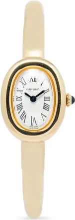 Cartier Baignoire 18mm in oro giallo 18kt - Bianco