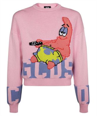 GCDS Cotton Crew-neck Sweater