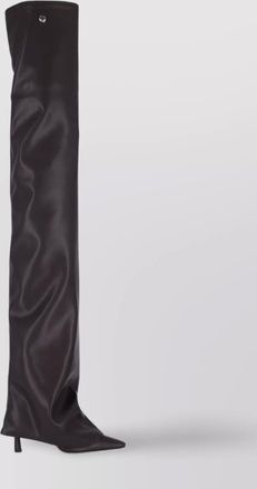 The Attico gathered over-the-knee boots