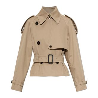 Burberry Gabardina Pembrokeshire - Coats - Mujer - Beige - 2XS