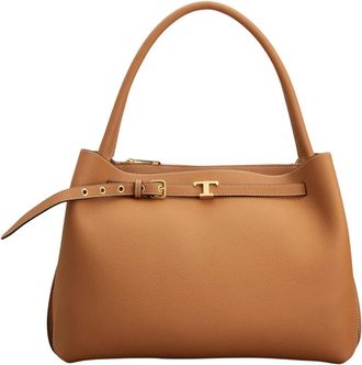 Tod's T Timeless Tote - Dames - Handtassen - Bruin - ONE Size - Leer - Tassen