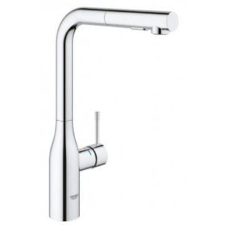 GROHE Essence Monomando De Lavabo Con Ducha Extra&iacute;ble, 2 Chorros, Cromo (30270000)