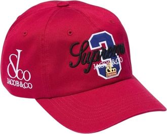 SUPREME x La Martina SS26 6-Panel Red SUP-SS26-1054-RED