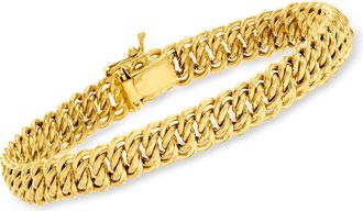 Ross-Simons Italian 14kt Yellow Gold Americana-Link Bracelet