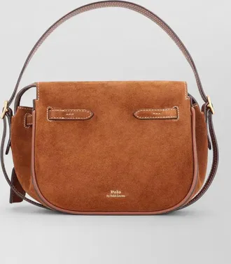Polo Ralph Lauren leather shoulder bag