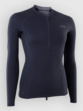 ION Ion Amaze Amp Zip Top 1.5 Langarm Lycra schwarz