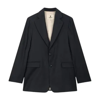 Barena Blazers, female, Blue, Size: XS Gal&agrave; Jacket