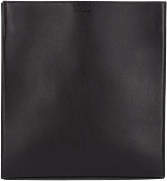 Jil Sander Stijlvolle Crossbody Tas voor Dagelijks Gebruik - Heren - Schoudertassen - Zwart - ONE Size - Tassen