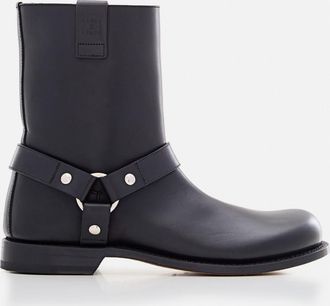 Loewe Black Campo Biker Boots