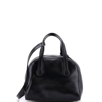 The Row Sporty Bowler Bag Leather 9
