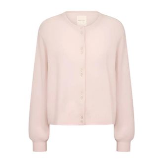 Part Two Truien & Vesten, Dames, Roze, M, Wol, Mauve Chalk Dream Cardigan
