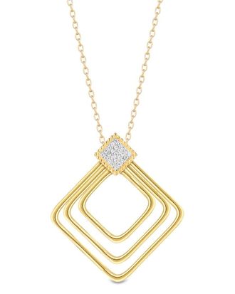 I.Reiss Company 14K 0.15 Ct. Tw. Diamond Necklace
