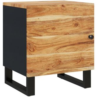 vidaXL Bedside Cabinet 40x33x46 cm Solid Wood Acacia Vidaxl