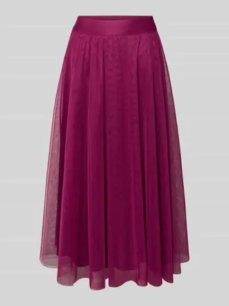 Zero Glockenrock mit elastischem Bund in Violett, Gr&ouml;&szlig;e 34