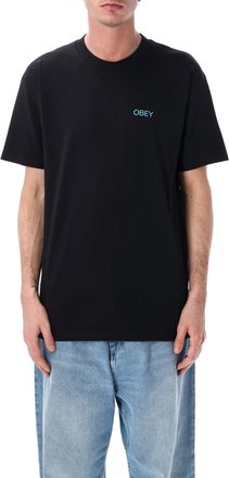 Obey T-Shirts und Polos Schwarz
