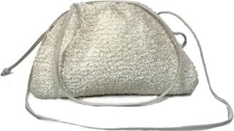 Bottega Veneta Pre-owned Fabric shoulder-bags - Dames - Vintage Schoudertas - Wit - ONE Size - Vintage