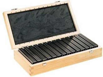 Format Juego De Cu&ntilde;as Paralelas, Caja De Madera, Largo : 150 Mm