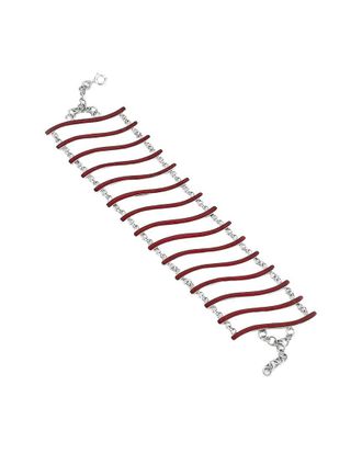 Samuel B. Silver Coral Bracelet