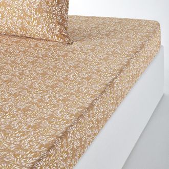 La Redoute Interieurs Hoeslaken in perkalkatoen, omslag 30 cm, Nara