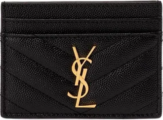 Saint Laurent Cassandre Matelassé Card Case