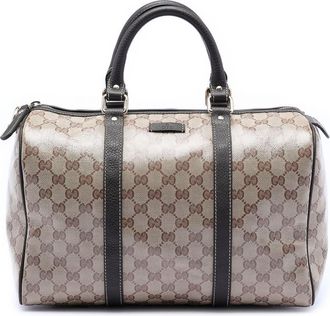 Gucci Pre-owned Gucci Medium GG Crystal Joy Boston Bag SLP8Y2MBB8BHWH7V