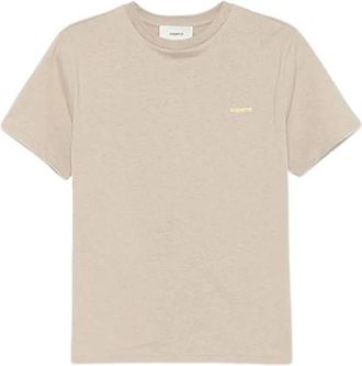 Coperni T-shirt met mouwen Optic - Dames - T-shirts - Beige - S - Katoen - Tops