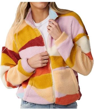 Rip Curl Retro Swell Standard Z/T Polar Fleecejacke f&uuml;r Damen | bunt