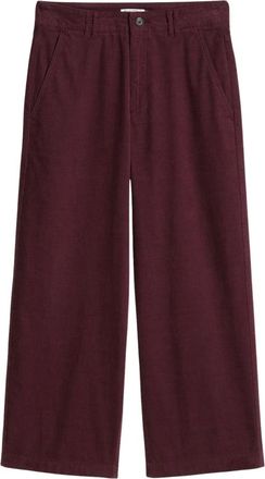 Marc O'Polo Broeken, Dames, Rood, L, Katoen, Loose-Fit Pants