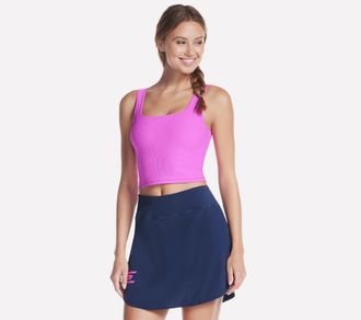 Skechers Sport-BH SKECHERS, Damen, Gr. XL (46/48), N-Gr, vibrant mage, Obermaterial: 75% Nylon, 25% Elasthan, BHs Sport-BH