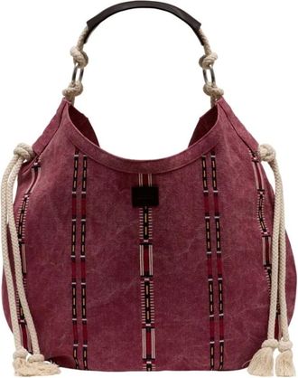 Isabel Marant Isabel Marant, Shoulder Bags, female, Pink, Size: ONE SIZE Byron Tote Bag