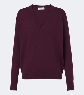 Gabriela Hearst Jersey Linna de cachemir y lana