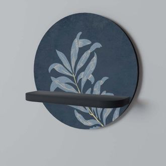 OEM Shadow Branch Estante Redondo Negro