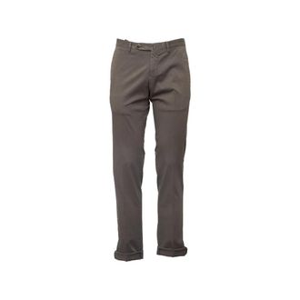 Pantaloni Torino Heren, Broeken, Grijs, Maat: M Katoen