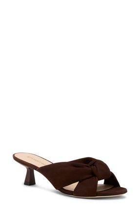 Stuart Weitzman Soplaya Slide 50 Sandal in Walnut at Nordstrom, Size 9.5
