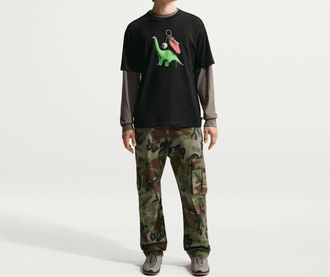 Nike Dino Keychain T-Shirt In Black