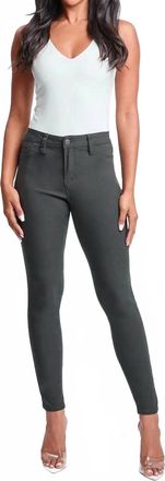YMI Bianca Mid-Rise Skinny Jeans In Jet Set