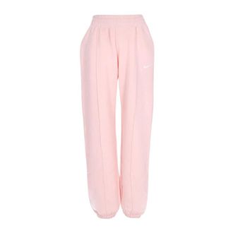 Nike Pantaloni lunghi in tuta - - Sport - Donna - Rosa - L