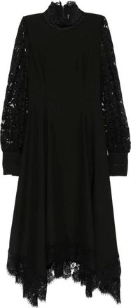 Ermanno Scervino Kleedjes, Dames, Zwart, S, 00099 Nero Abito