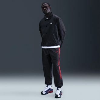 Nike Mens Windrunner Lined Pants in Black | HV8371-013