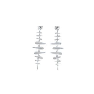 Lucy Quartermaine Shard Statement Drop Earrings in Sterling Silver at Nordstrom