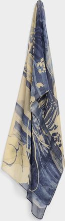 The Artists Label Womens Evening in Portugal lightweight scarf