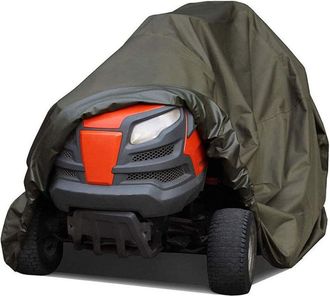 OEM Housse Tondeuse Autoport&eacute;e - Oxford 210d Impermeable Uv Resistente - Para Tractor De Jardin Interior Exterior - 1 Unidad