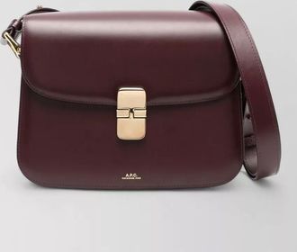 A.P.C. grace leather shoulder bag