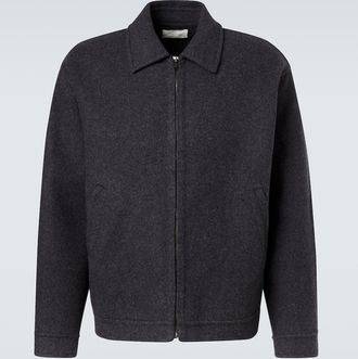 The Row Noggu cashmere and wool jacket