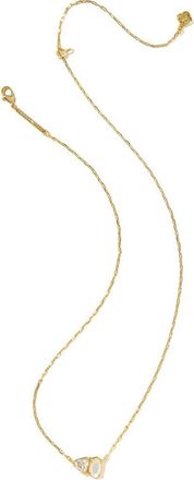 Kendra Scott Tatum Pendant Necklace in Gold Neutral Mix at Nordstrom